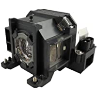 Supermait EP38 Lámpara de Repuesto para proyector con Carcasa- Compatible con Elplp38- Adecuada para EMP-1715 - EMP-1705…